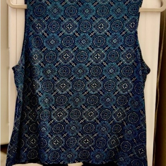 Lucky Brand Boho Tie-Front Tank – Size L - Picture 6 of 6
